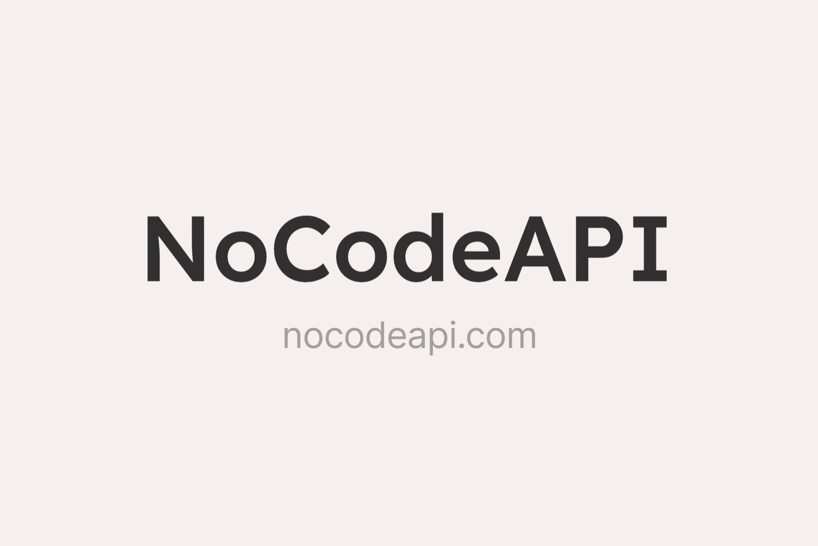 nocode api no code